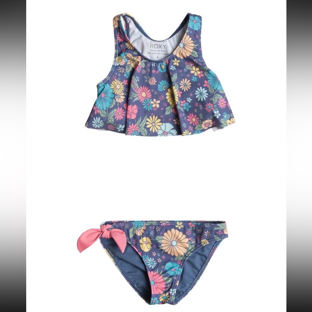 Roxy Vibrant Floral Bikini Set